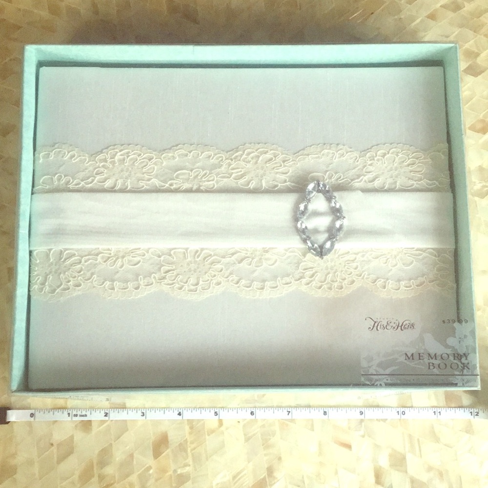 💍Wedding Day Memory Album Book Scrapbook NIB